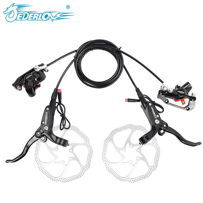 Price Jederlo e bike lítio elétrico dobrável bicicleta mtb freio a disco hidráulico liga de alumínio à prova dwaterproof água pinça de freio a disco de óleo