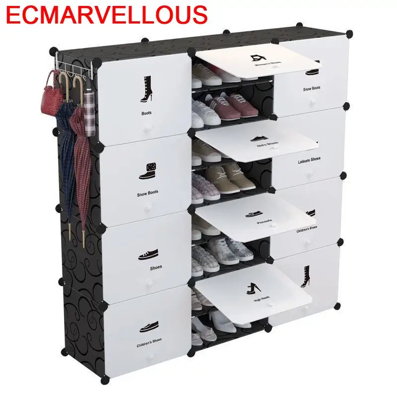 Обувной стеллаж для обуви разные виды обуви| |