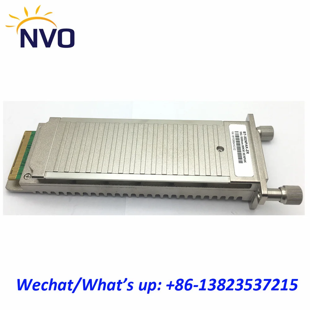 Сильная Совместимость 10G-XNPK-ZR 1550 нм 40 км 80 SMF двойной SC коннектор XENPAK