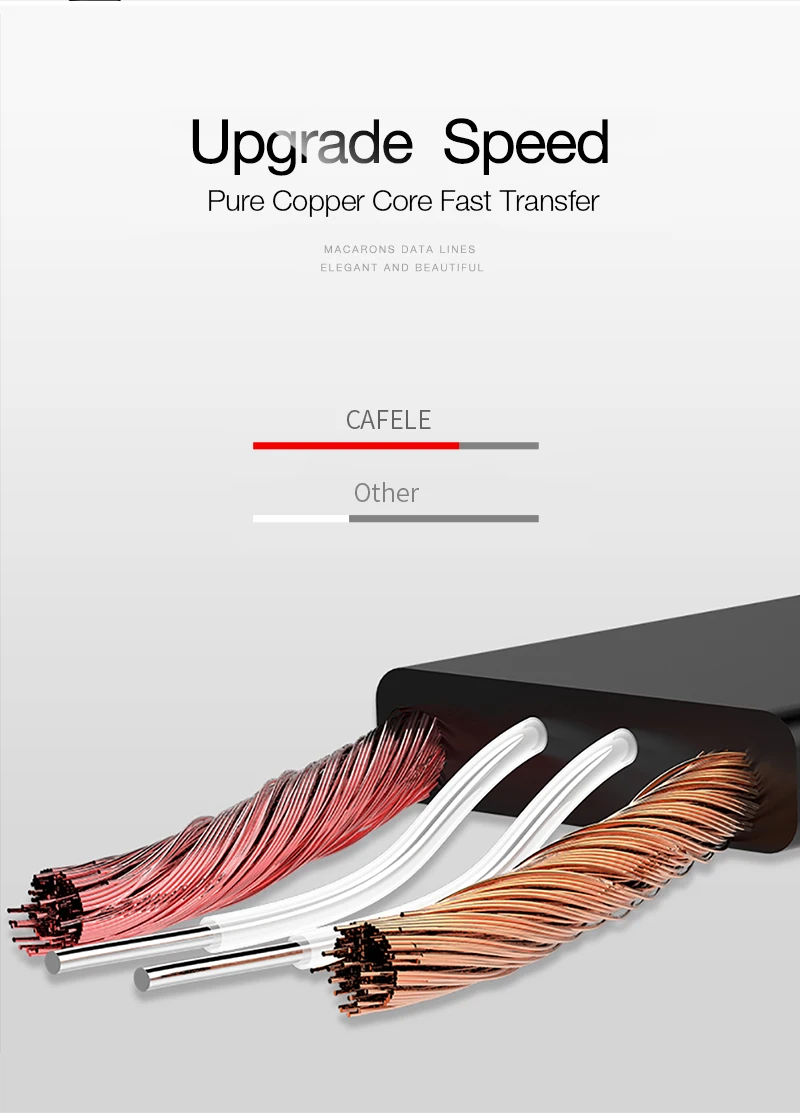 Cafele USB кабель для iPhone 11 Pro X Xr Xs Max 8 7 6s Plus зарядный кабель выдвижной 8 Pin для iPhone Lighting Cable Max 90 см