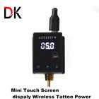 Сенсорный мини-дисплей D K, RCA разъем для беспроводной зарядки, для тату-машинки, Бесплатная быстрая доставка