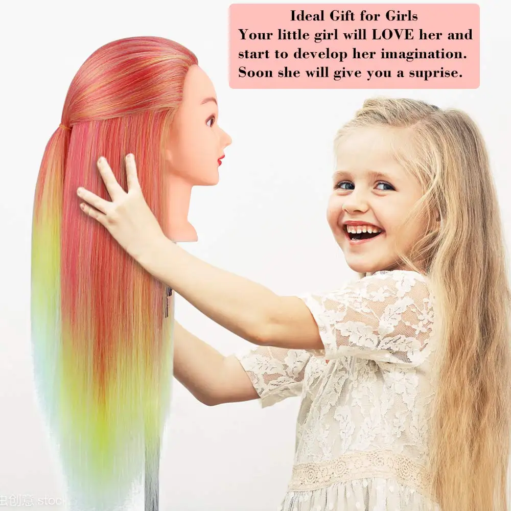 Профессиональный манекен головы парика 29 &quot для практики косметологии укладки