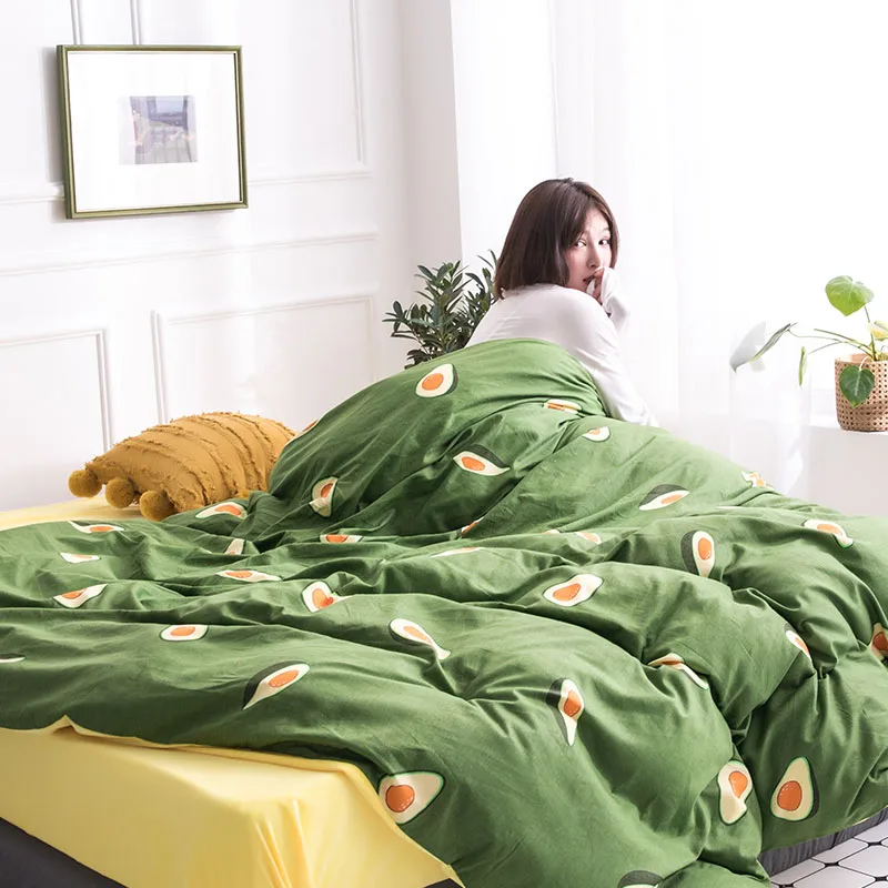 4 шт. простыня с кристаллами из натурального хлопка|Комплекты постельного белья| |