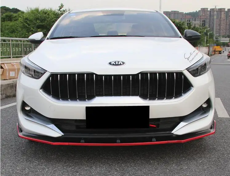 Для KIA K3 Forte Body kit спойлер- Форте ABS задний спойлер передний бампер диффузор защитные бамперы