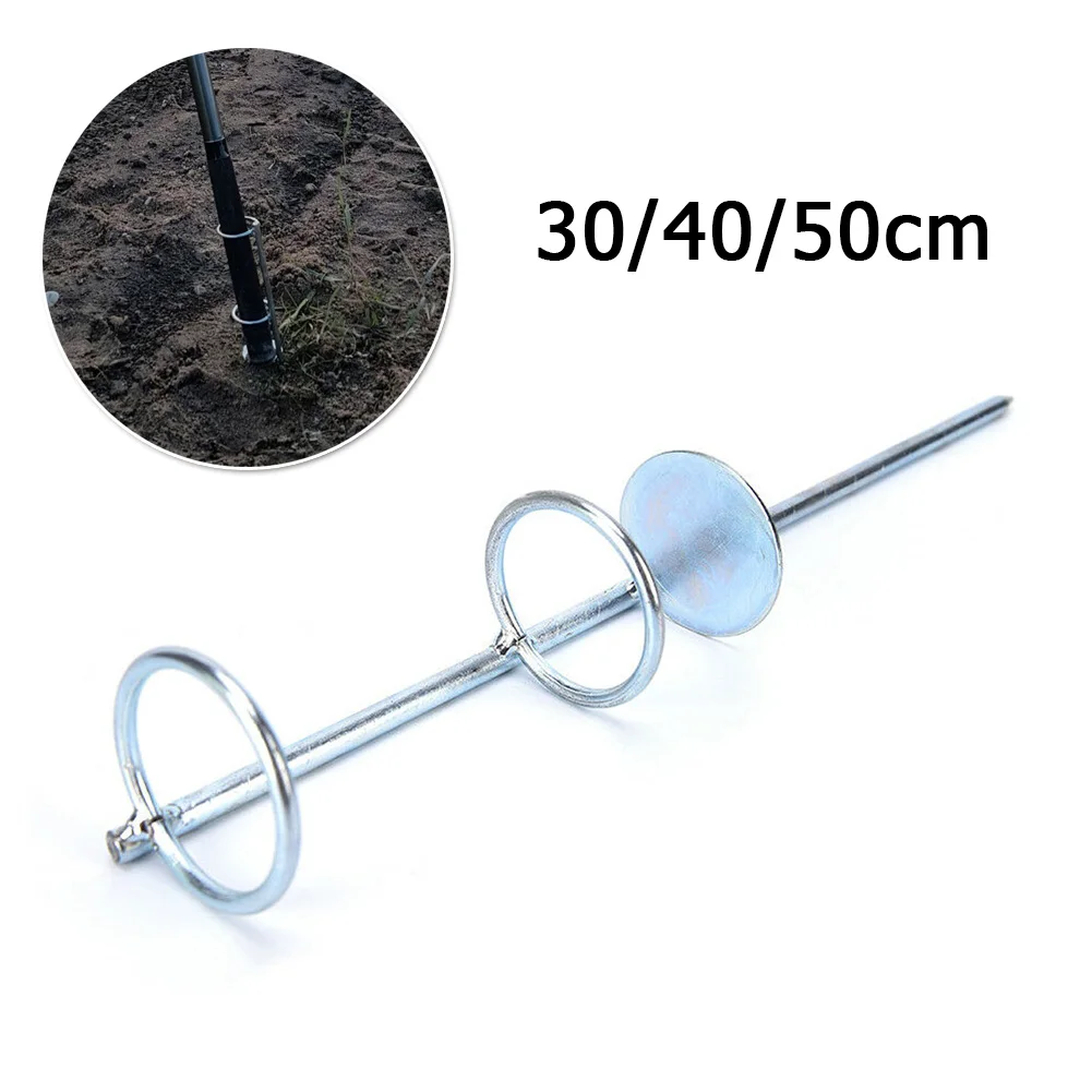 

1Pcs Fishing Rod Holder Stainless Steel Fishing Rod Bracket Ground Support Rod Frame Pesca Fishing Tackle Tools