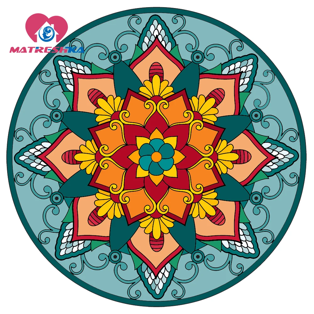 5d алмазная живопись мандала полноразмерная Алмазная вышивка полноразмерные