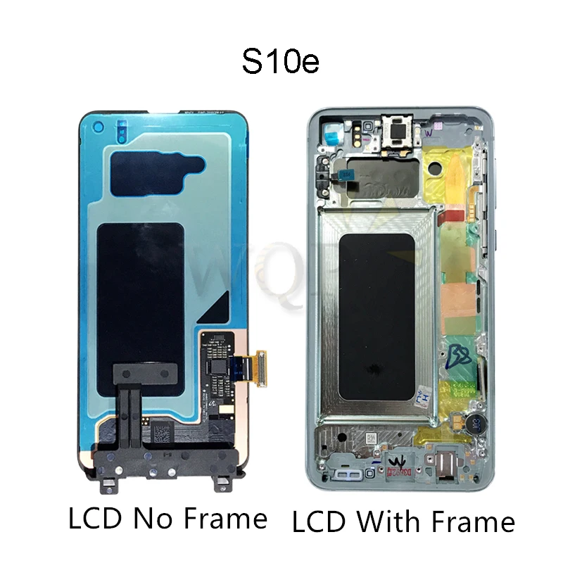 Для Samsung Galaxy S10 lcd G9730 2019 + G975 ЖК дисплей с сенсорным экраном дигитайзер в сборе для