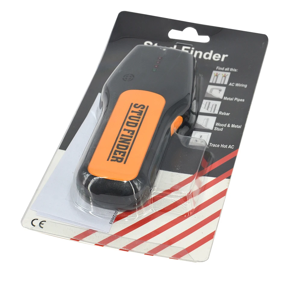 Портативный настенный детектор 3 в 1 сканер с электронным проводным датчиком и