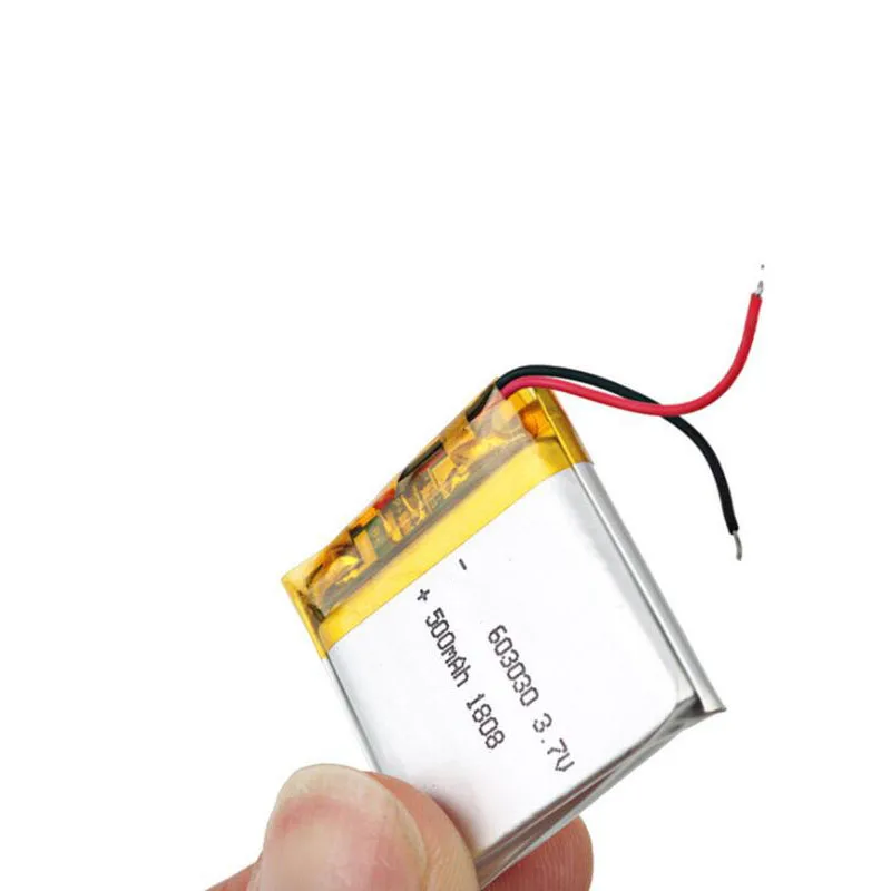 Литий полимерный литий аккумулятор 3 7 В 500 мАч 603030 для динамик игрушек тахограф MP3