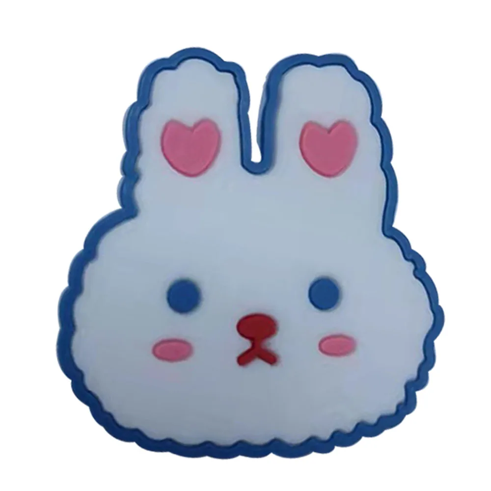 Одиночная распродажа 1 шт. подвески для обуви из ПВХ в виде медведя кролика утки