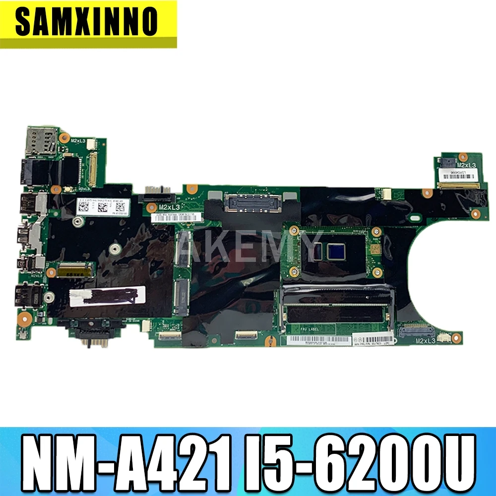 

NM-A421 For Lenovo Thinkpad T460S notebook motherboard CPU i5 6200U 4GB RAM 100% test work FRU 00UR992 00JT924 00JT923
