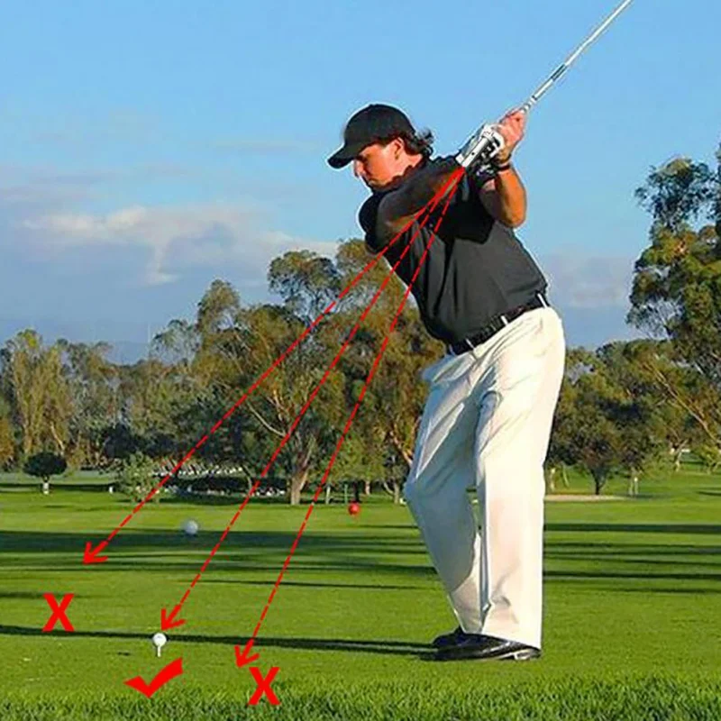 

Golf Pointer Laser Spot Direction Corrector Laser Plane Trainer Golf Swing-Plane Training Aid For trainees TX02
