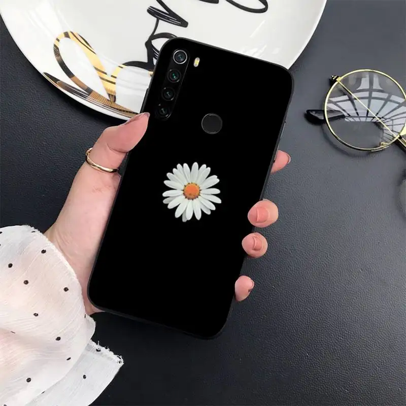 

Daisy Sunflower Floral Phone Case For Xiaomi Redmi 7 8 9t a3Pro 9se k20 mi8 max3 lite 9 note 9s 10 pro