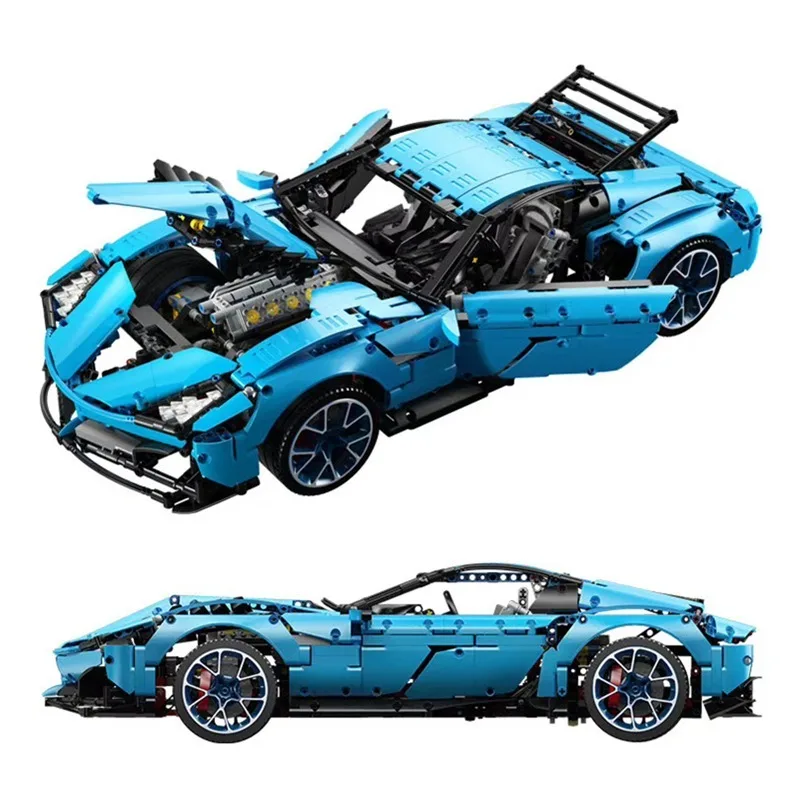 C61041 Lamborghinis 100 год Centenario 1:8 Hypercar Супер гоночный автомобиль Technic Moc 39933 модель
