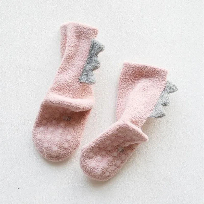 New Coral Velvet Thicker Warm Baby Boys Girls Toddler Socks Anti-Slip Winter Infant Kids Floor | Детская одежда и обувь
