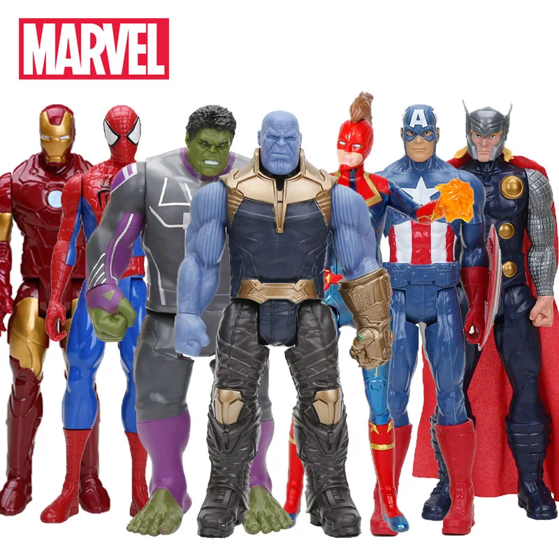 30 см Marvel Мстители финальная игра Tynos Капитан Америка Халк Железный человек