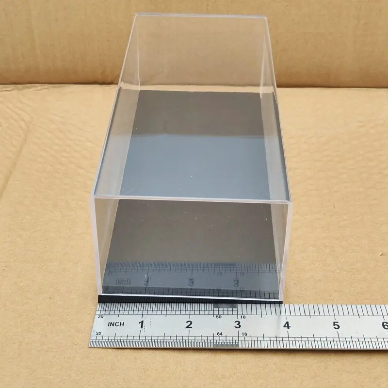 Motorcycle Model Case Toys Car Display Box Acrylic Transparent Dustproof 20cm L 7.8cm H | Игрушки и хобби