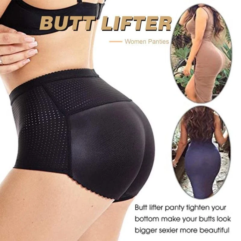 

Butt Booty Lifter Shaper Bum Lift Pants Buttocks Hip Enhancer Boyshort Briefs Shapewear Fake Ass Padded Control Panties