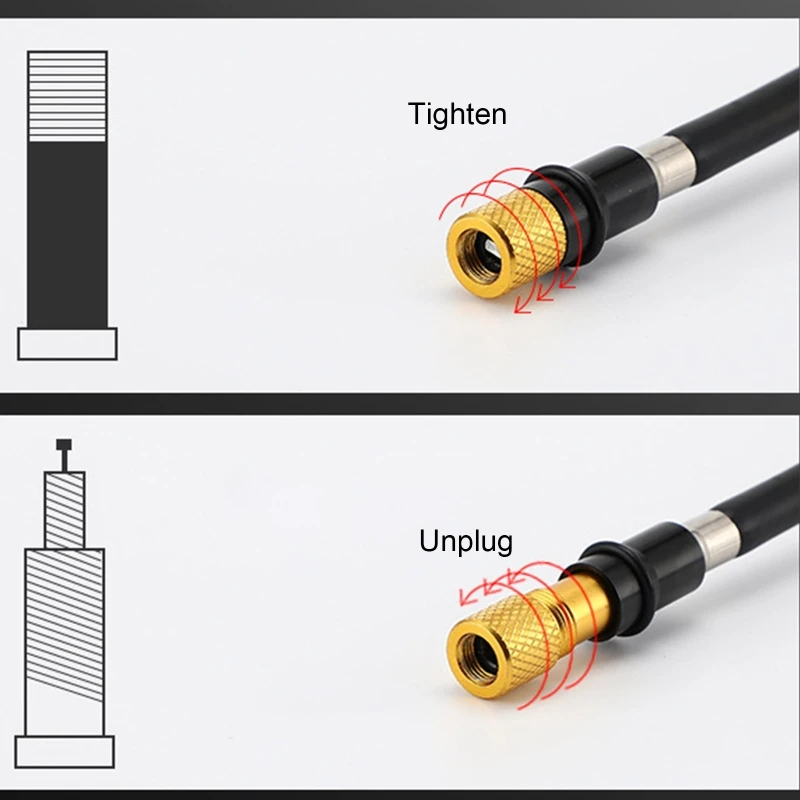 

Mini High-Pressure Portable Retractable Bike Pump Manual Reliable Compact and Light Bicycle Ball Air Pump for Road Bike