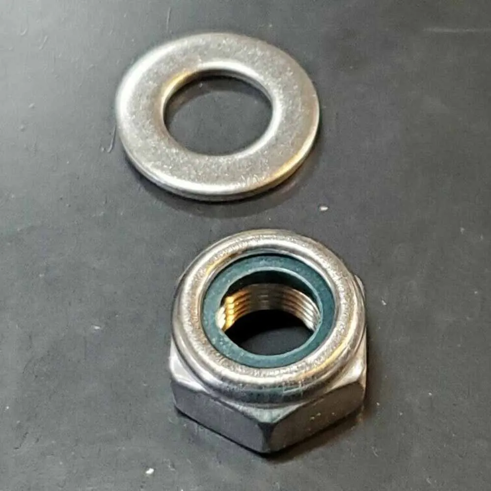 For Sur-Ron Swingarm Nut And Washer Stainl Ess Steel