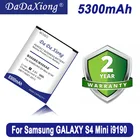 DaDaXiong 5300mAh B500BE B500AE для Galaxy I9190 I9198 I9192 I9195 Samsung S4 Mini аккумулятор для телефона