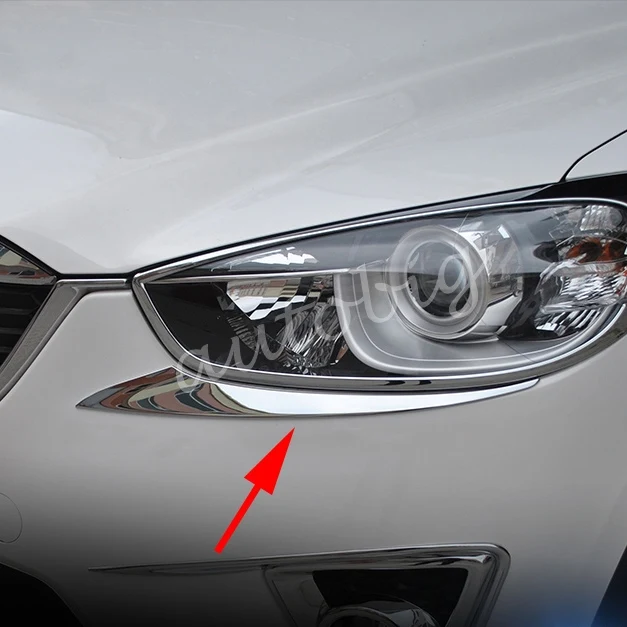 Светодиодный светильник для Mazda CX-5 2013 2014 2015 2016 CX5 хромированный головной |