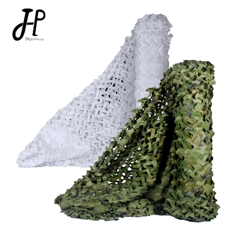 

1.5x6m/1.5x4m/1.5x3m Camping Camo Net Army Woodland Jungle Camouflage Nets Hunting Shooting Hide Netting Sun Shelter Car Tent