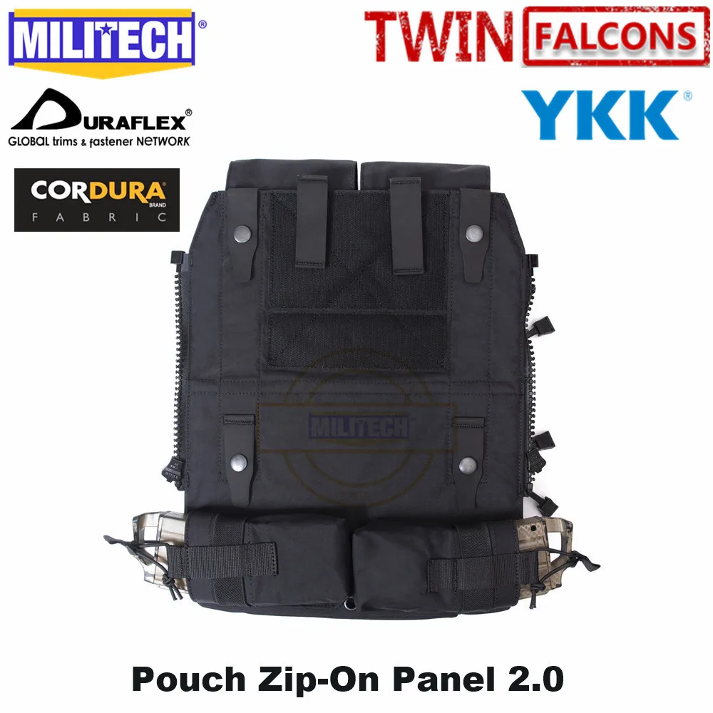 MILITECH Crye CP 2,0 на молнии сумка панель платформа для JPC CPC AVS Военная молния пакет TWINFALCONS TW 500D Delustered Cordura