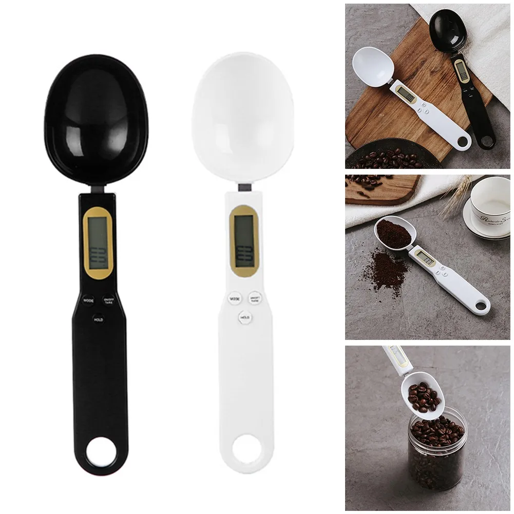 

500g Digital Measuring Spoon With LCD Display Kitchen Electronic Food Flour Scale Tool Precise For Milk Coffee Tea