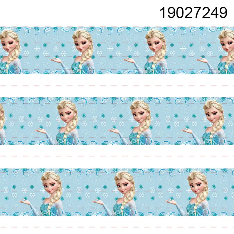 Winsome Princess Seies 50 ярдов 16 мм-75 мм мультфильм красочные печатные Grosgrain FOE ленты | Дом и