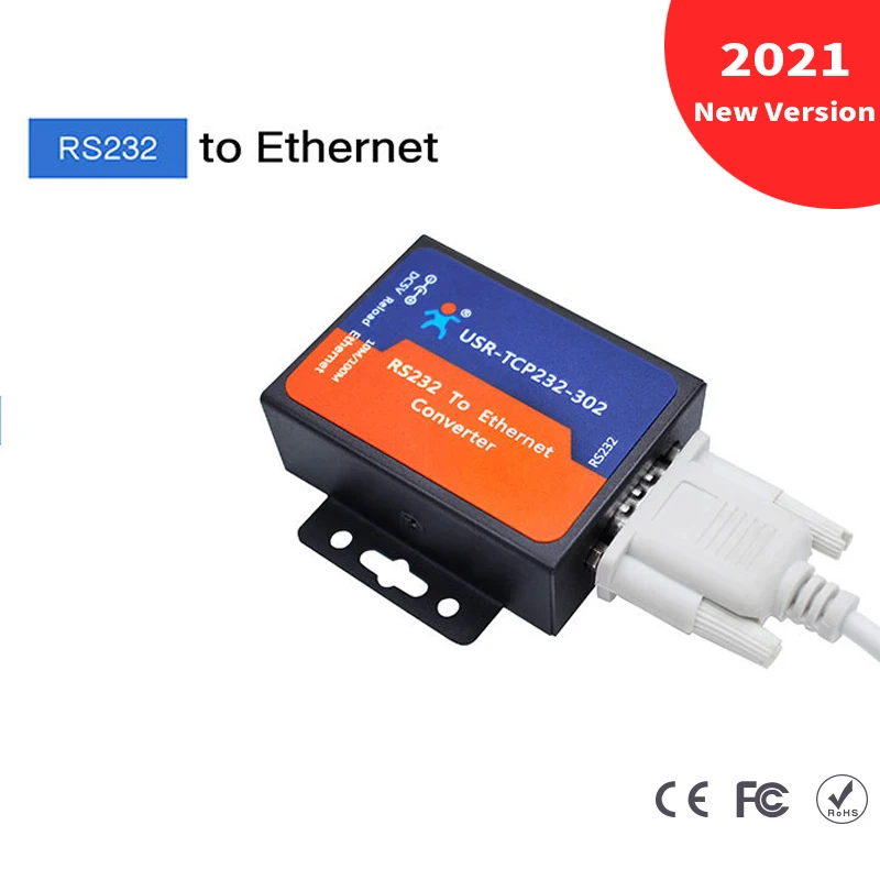 RS232 к Ethernet конвертер TCP IP серийный Порты и разъёмы для сетевого сервера Поддержка