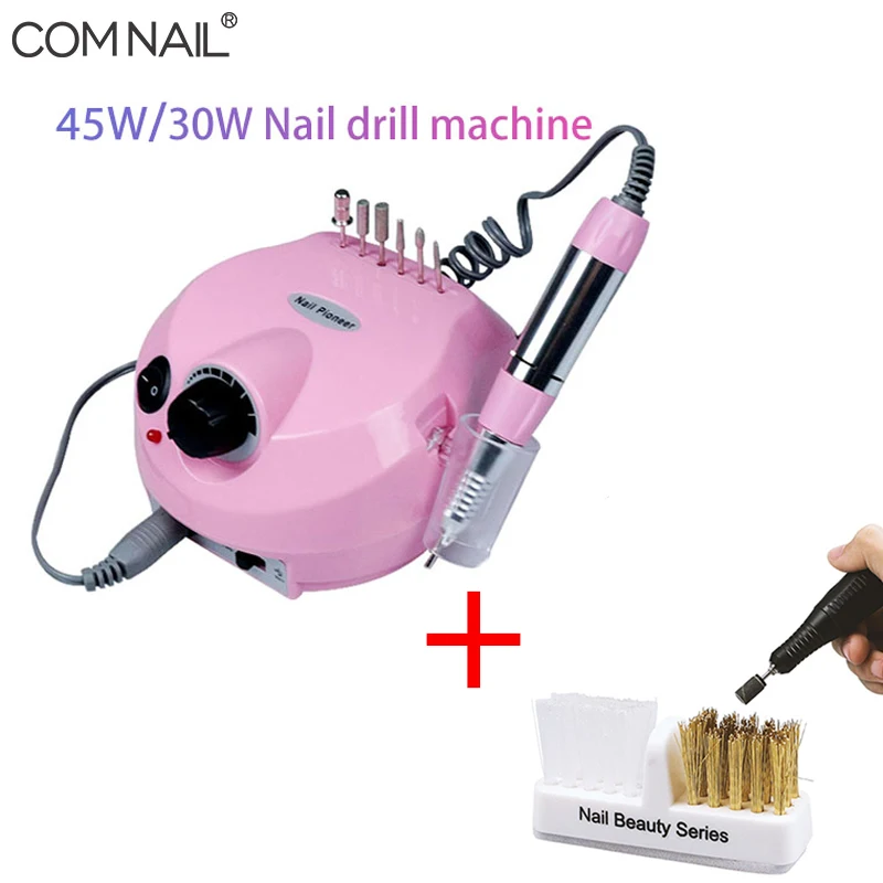 

30W/45W Nail Drill Machine with Electric Nail File 35000RPM Manicure Machine Milling Cutter Manicure Pedicure Kit Nail Tools