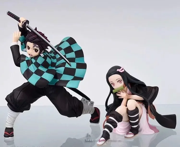 

Demon Slayer Kamado Tanjirou Kamado Nezuko figure Anime Action Figure New New Collection figures New