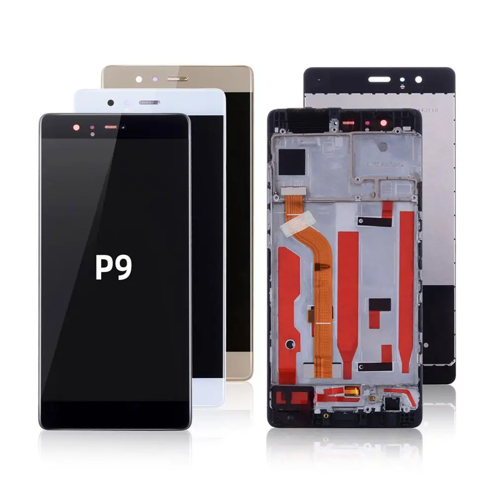 Замена на сенсорный экран EVA l09 дисплей для huawei P9 AMOLED Оригинальный оригинал| |