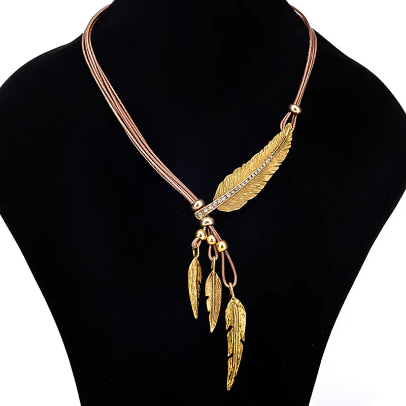 Цепочка с подвеской в богемном стиле для мужчин и женщин изящное эффектное