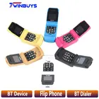 Мини-телефон-раскладушка LONG-CZ J9, 0,66 дюйма, с функцией Bluetooth