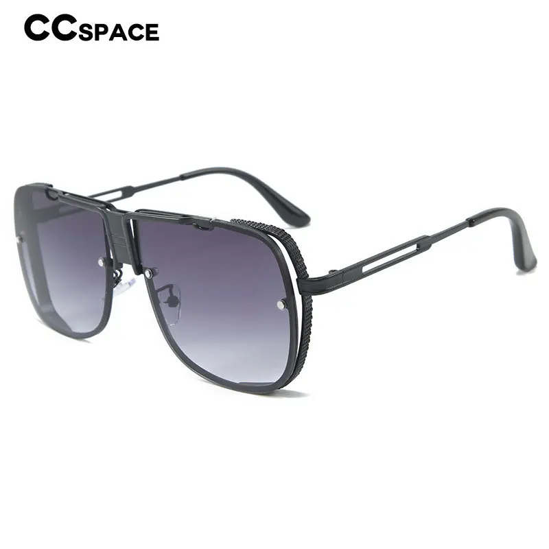 46354 полые авиаторы в большой оправе роскошные солнцезащитные очки для мужчин и