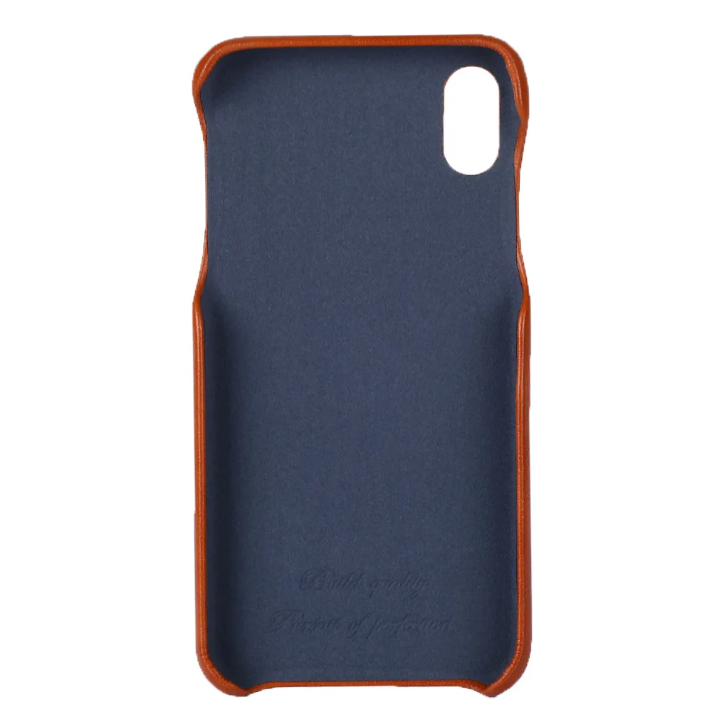 

Business Back Cover Cow Grain Leather Phone Case with Card Sticker for iPhone11 Pro Max Bracket Phone Case iPhone X Card Holster