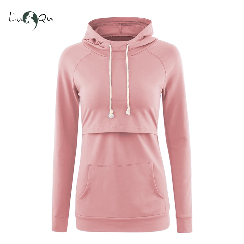 Одежда для беременных свитшот с рукавом реглан Толстовка пуловер грудного