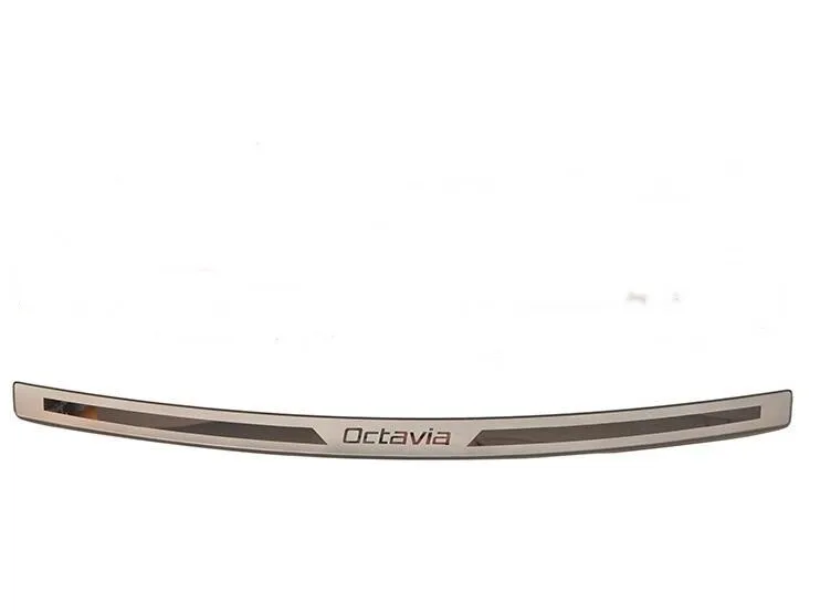 Защитная накладка на задний бампер из нержавеющей стали для Octavia 2007-2013 |
