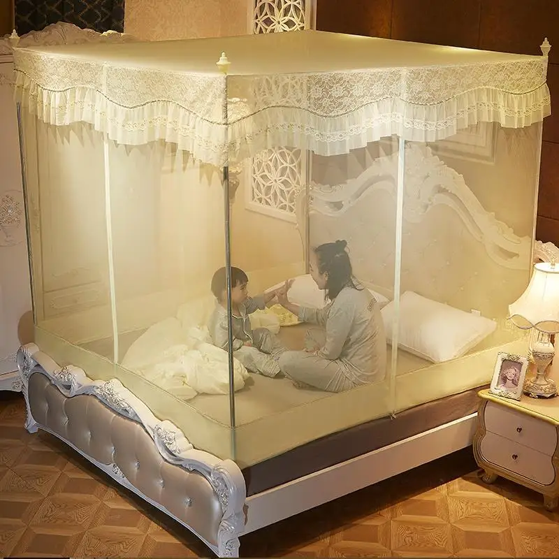 Двойная Москитная занавеска Bebek Dossel навес кровать Дети Девочка Детская комната