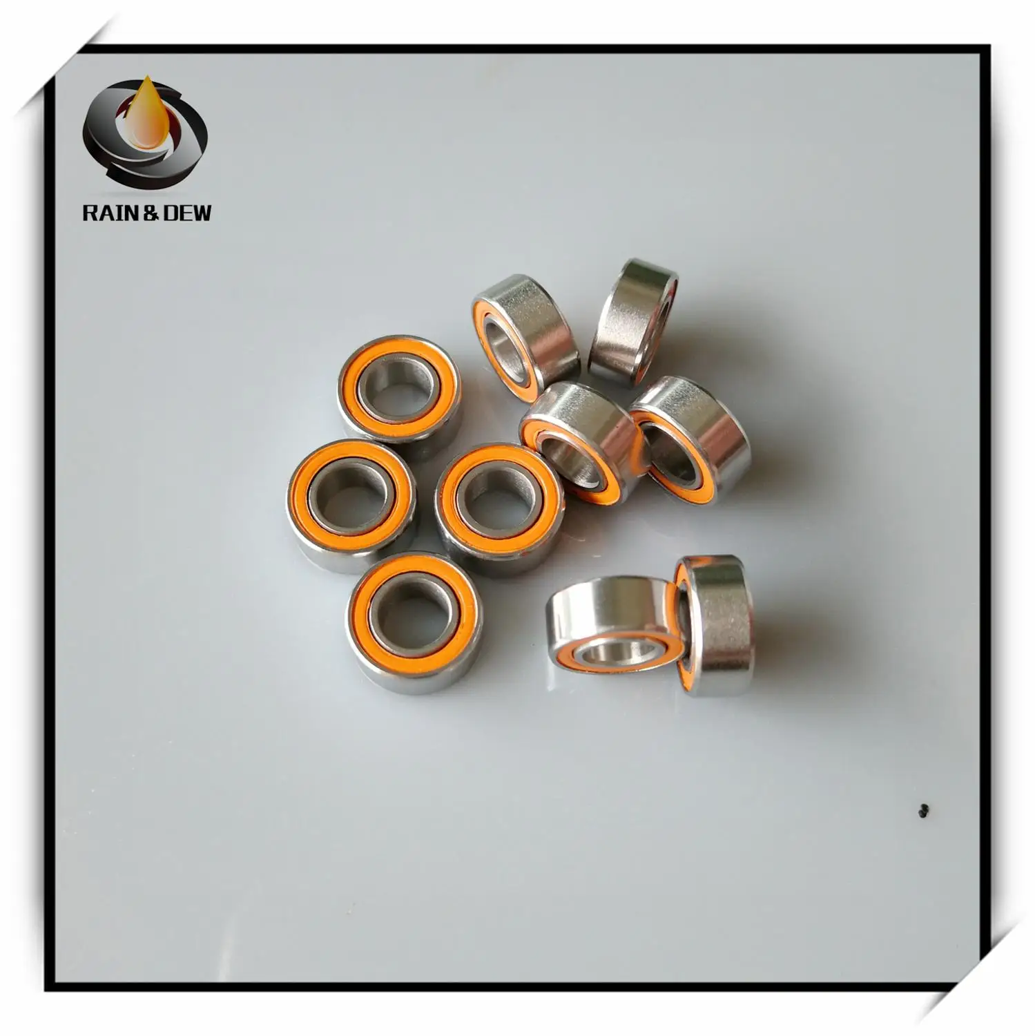 2 шт. 5x10x4 мм Антикоррозийные шарикоподшипники SMR105 2OS 2RS ABEC7 гибридная керамическая