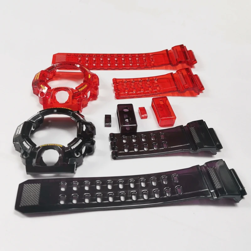 

Силиконовый резиновый ремешок для наручных часов GW9400, прозрачный ремешок для наручных часов и чехол с инструментами