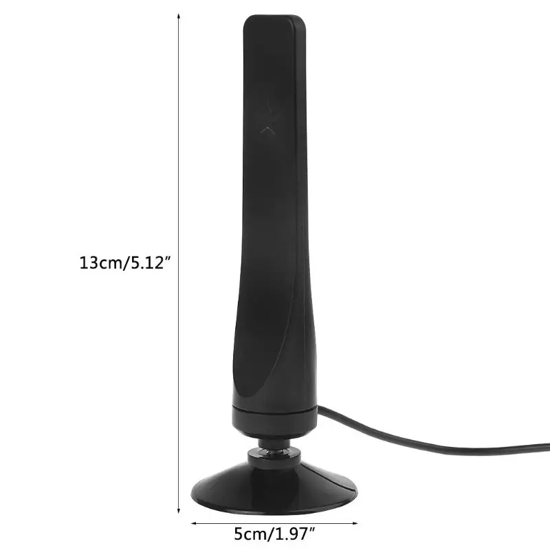 OOTDTY 12dBi DVB-T IEC интерфейс цифровой ТВ антенна усилитель Крытый HD ТВ усилитель антенна электронные аксессуары