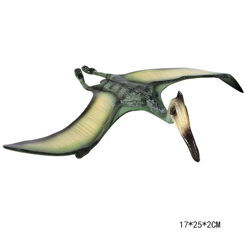 Simulation Quetzalcoatlus Original Pterodactyl Predator Action Figures Dinosaur Animals Model PVC Toy Child Kids Decor Gift | Игрушки и