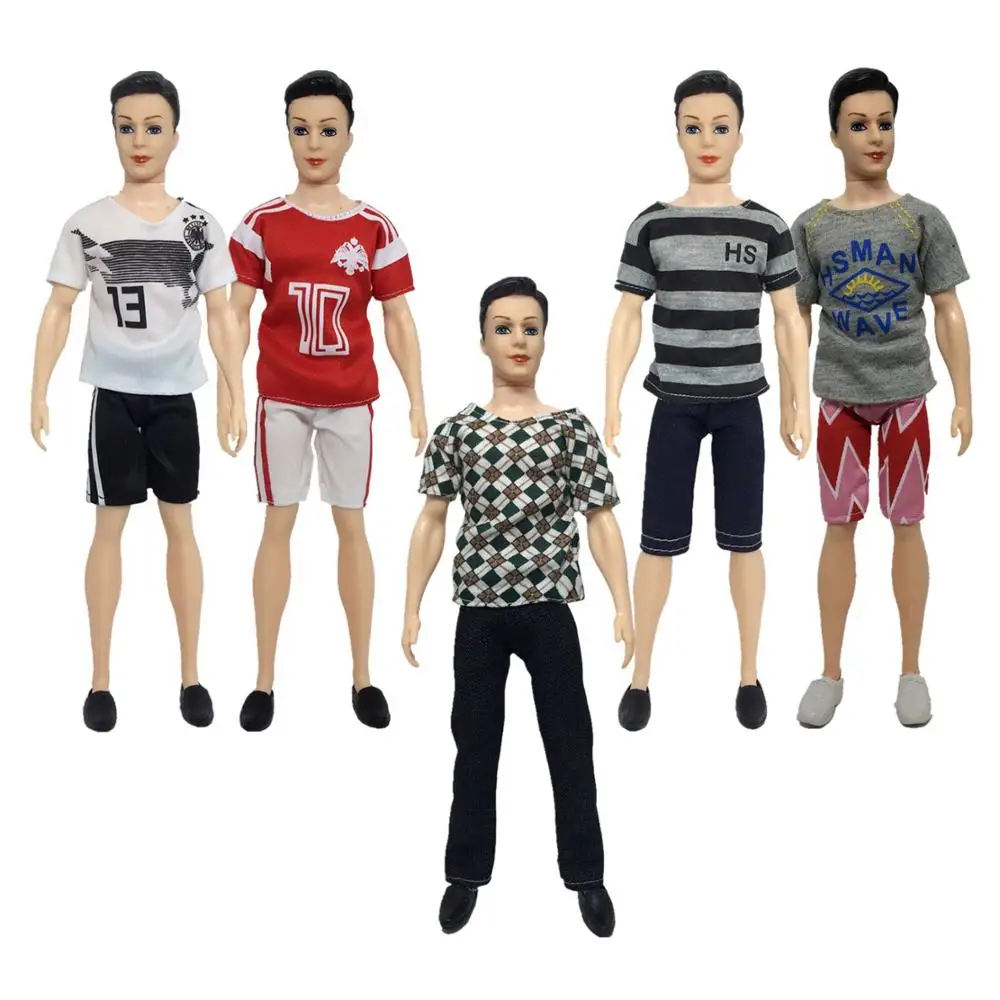 Кукла Одежда для Кена футбольный костюм игрока спортивная одежда мужчин 30 см