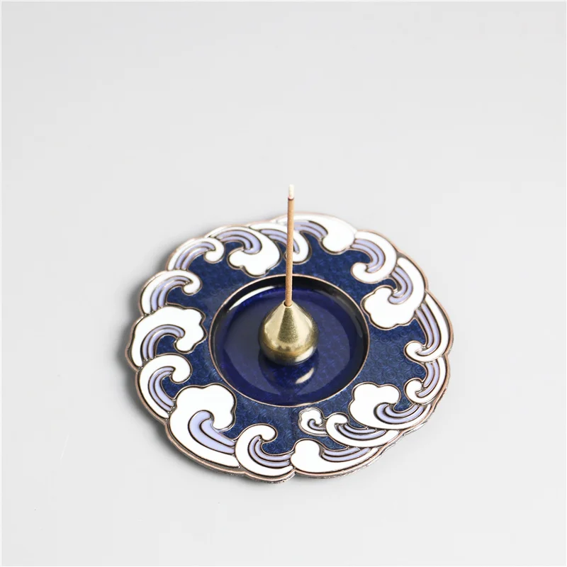 Вертикальный держатель для курильницы подставка из сплава в стиле ретро