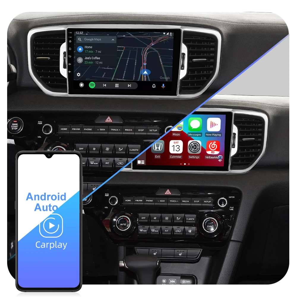Автомобильный радиоприемник ISUDAR T72 QLED Android для KIA/KX5/Sportage 3 4 2016 2017 2018 2019 GPS