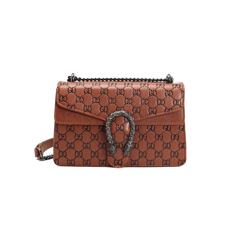 Женская сумка с цепочкой маленькая квадратная Корейская версия тренда женская