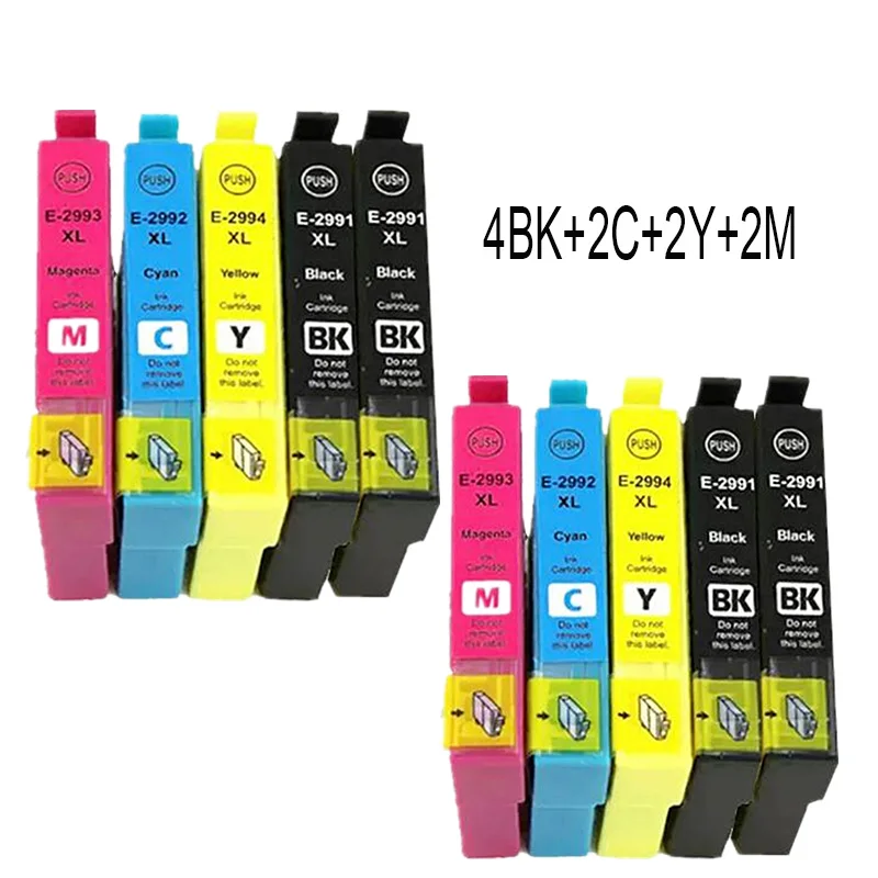 HTL 5pk Замена 29 29XL T2991XL T2991 для картриджей Epson XP235 XP247 XP245 XP332 XP335 XP342 XP345 XP435 XP432 XP442 |